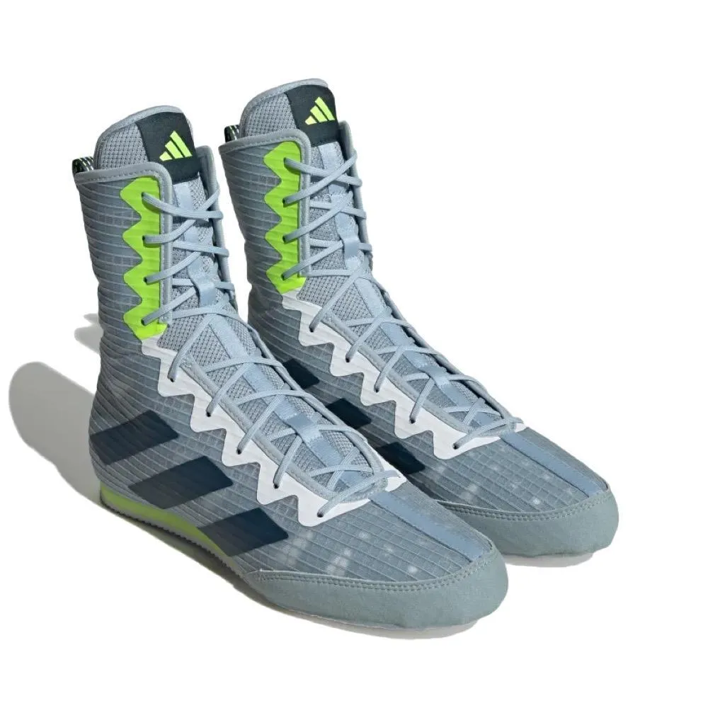 Adidas Box Hog 4 Boxing Boots - Blue Wonder