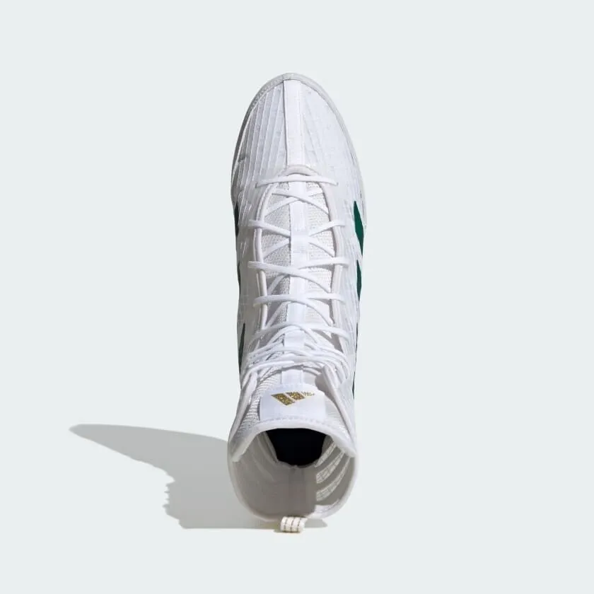 adidas Box Hog 4 Boxing Boots White / Green