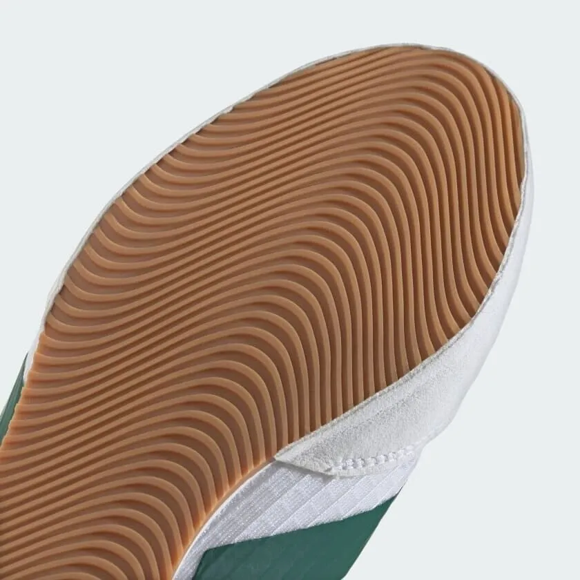 adidas Box Hog 4 Boxing Boots White / Green