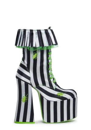 Afterlife Bio-Exorcist Platform Boots