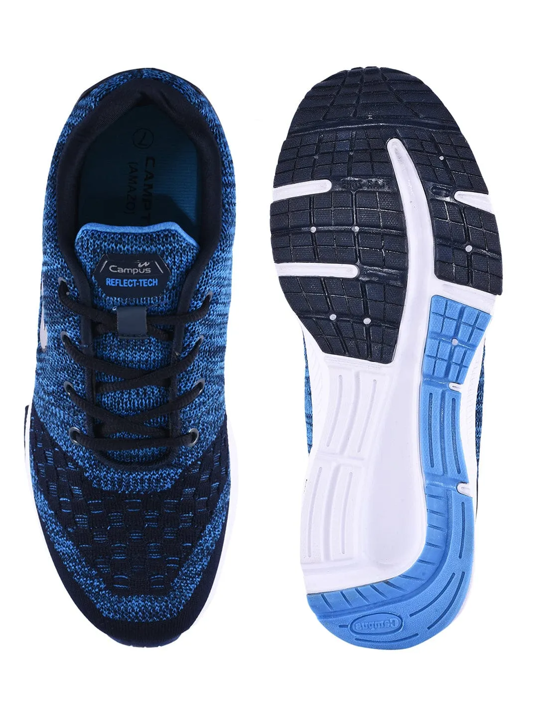 AMAZO Blue Men's Running Shoes