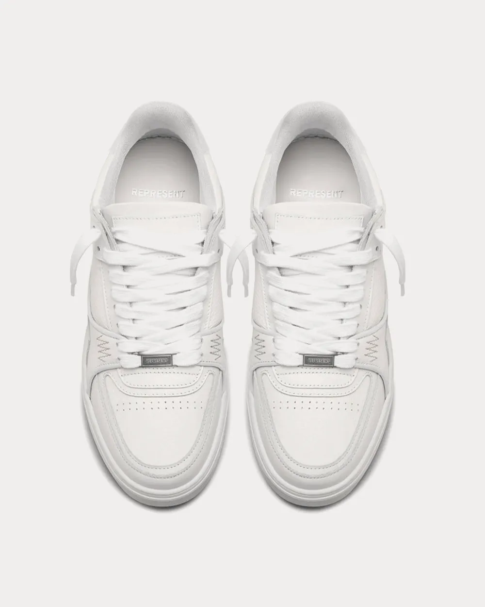 Apex Flat White Low Top Sneakers