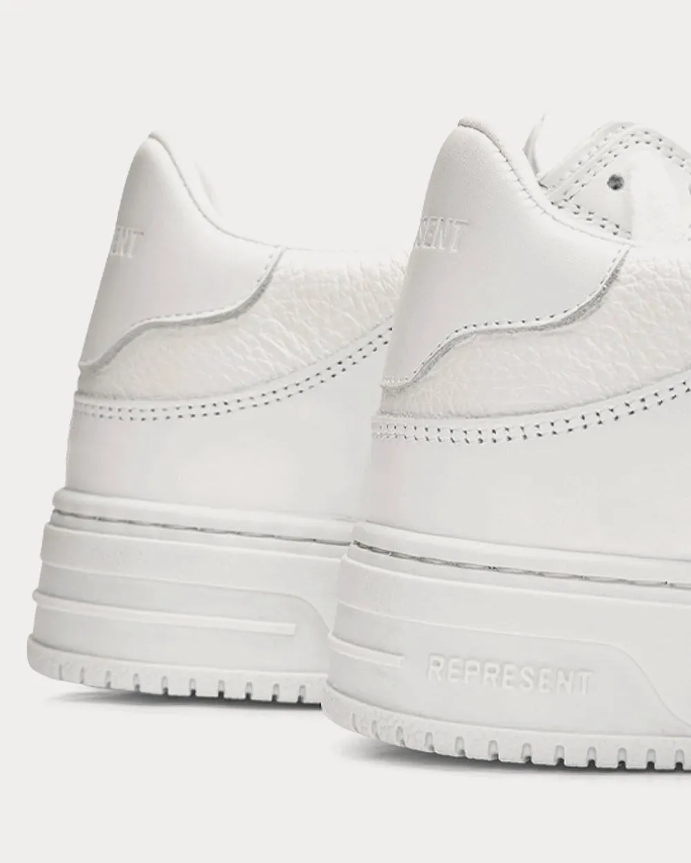 Apex Flat White Low Top Sneakers