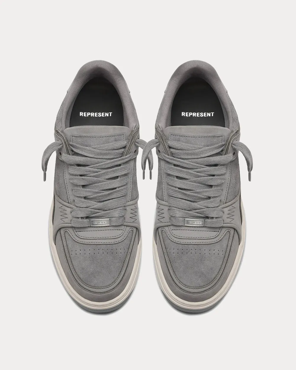 Apex Grey / Vintage White Low Top Sneakers