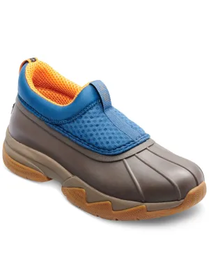 BASS OUTDOOR Womens Brown Cushioned Waterproof Breathable Field Round Toe Slip On Duck Boots M