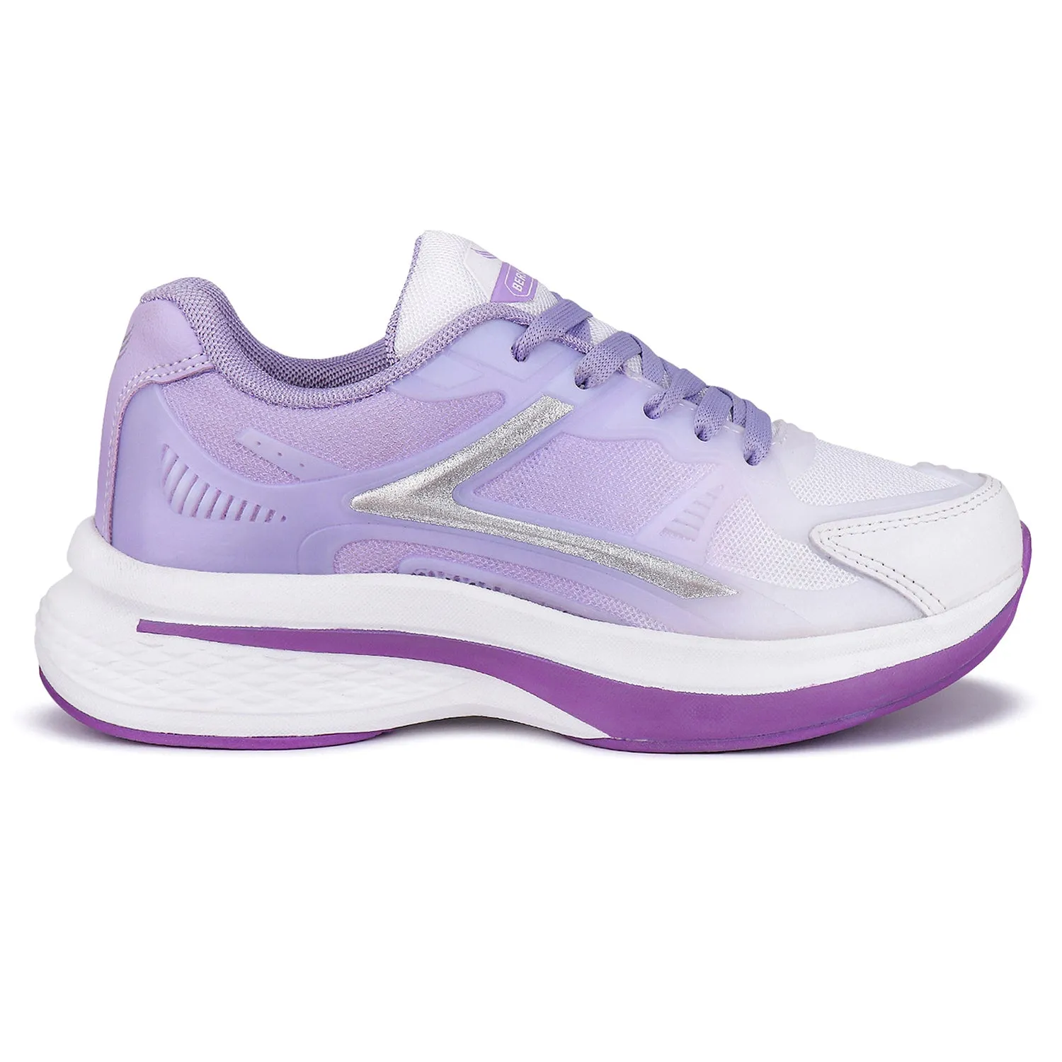 Bersache  Sneaker, Loafers ,Casual with Extra comfort Sneaker for Women (Purple-9117)