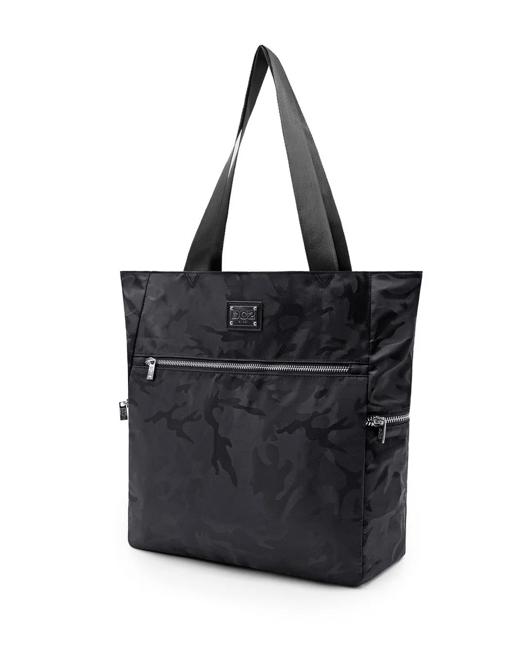 BLACK CAMO - Poolside Tote Bag Foldable/Portable | DC2
