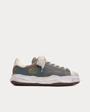 Blakey OG Sole VE Leather Blue Low Top Sneakers