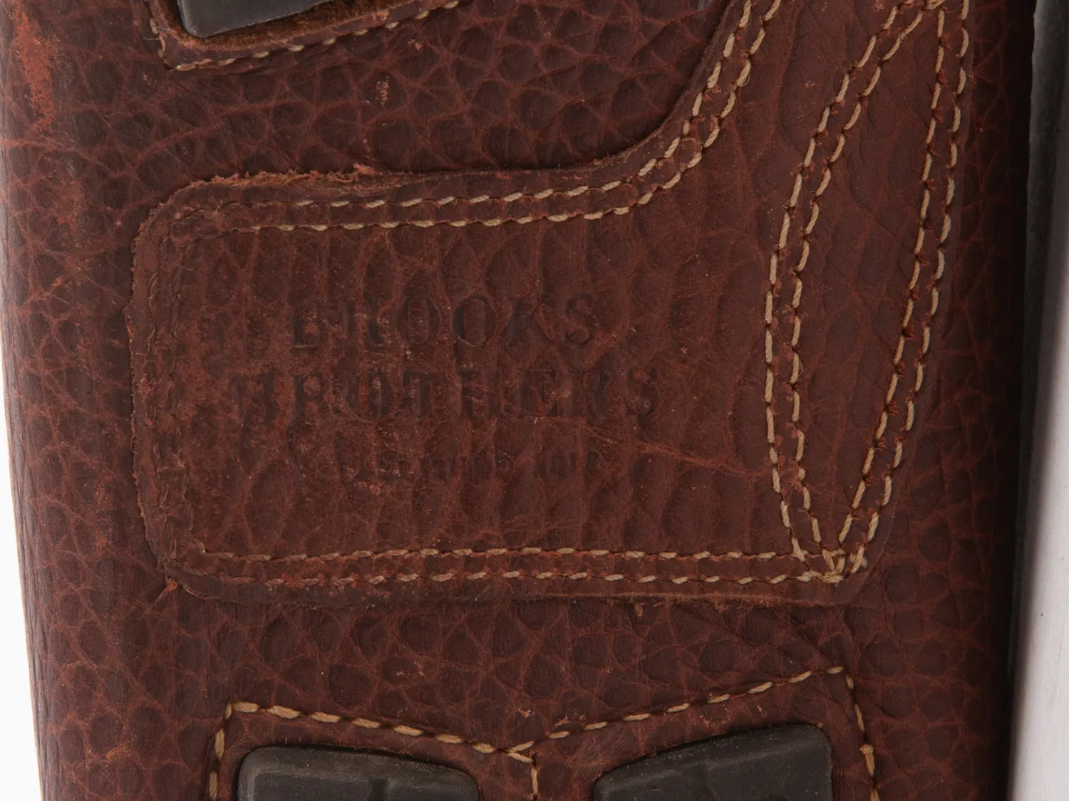 Brooks Brothers Pebbled Leather Driving Shoes