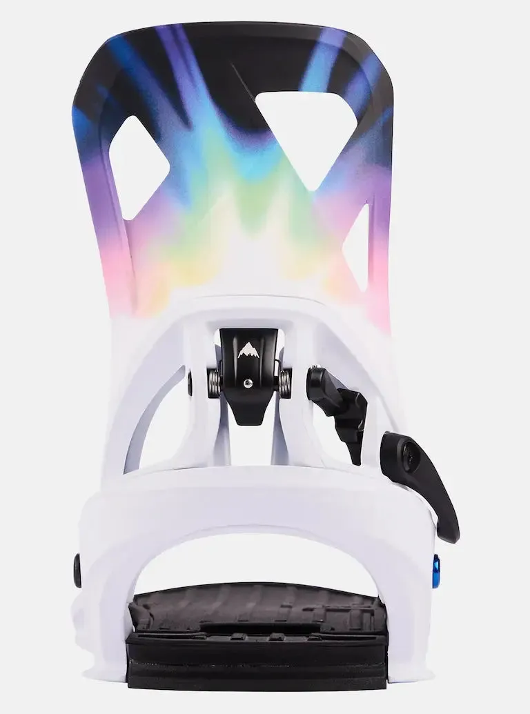 Burton Step On Bindings - White/Cloud