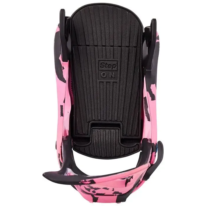 Burton Women's Step On Bindings - Pink/Blk