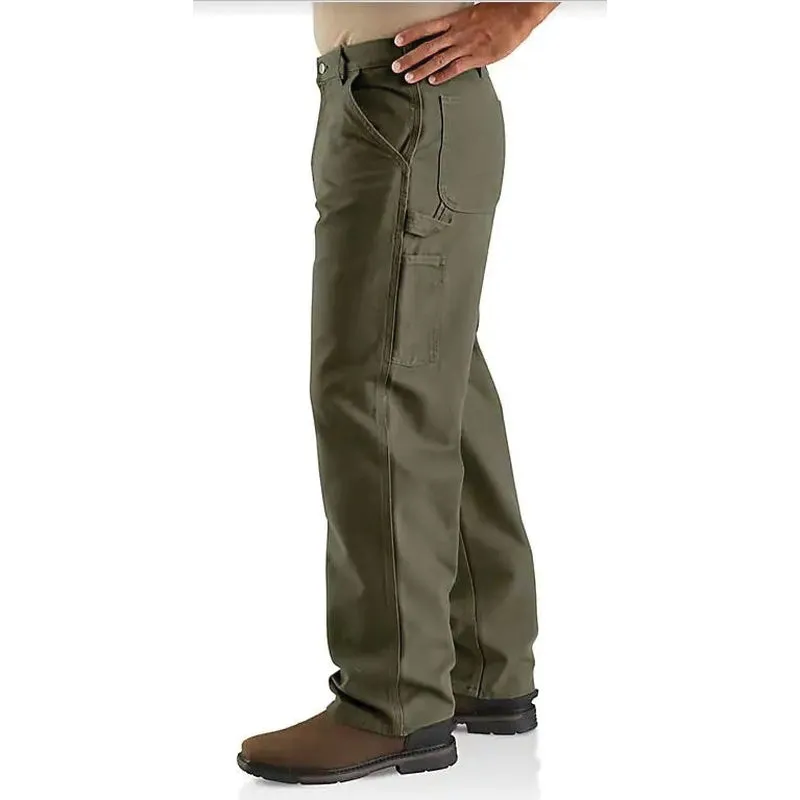 Carhartt® B11-MOS 30X30 Men's Utility Work Pants, 30 Waist, 30 Length, Loose Fit, Moss, Cotton