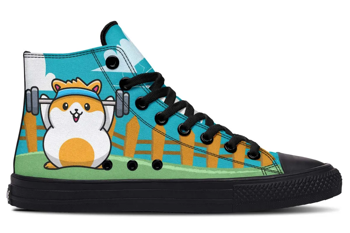Cartoon Fit Hamster