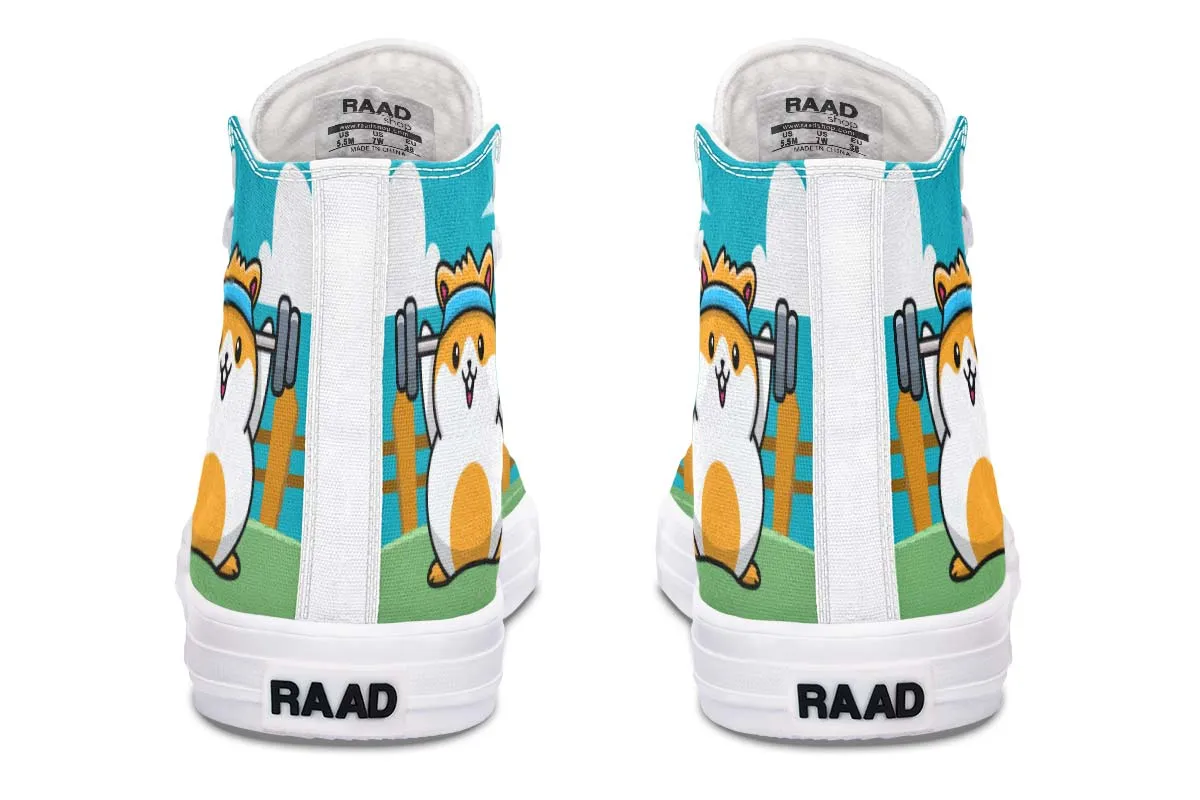 Cartoon Fit Hamster