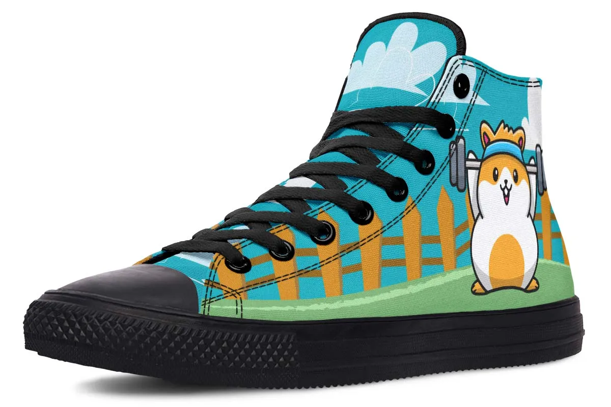 Cartoon Fit Hamster
