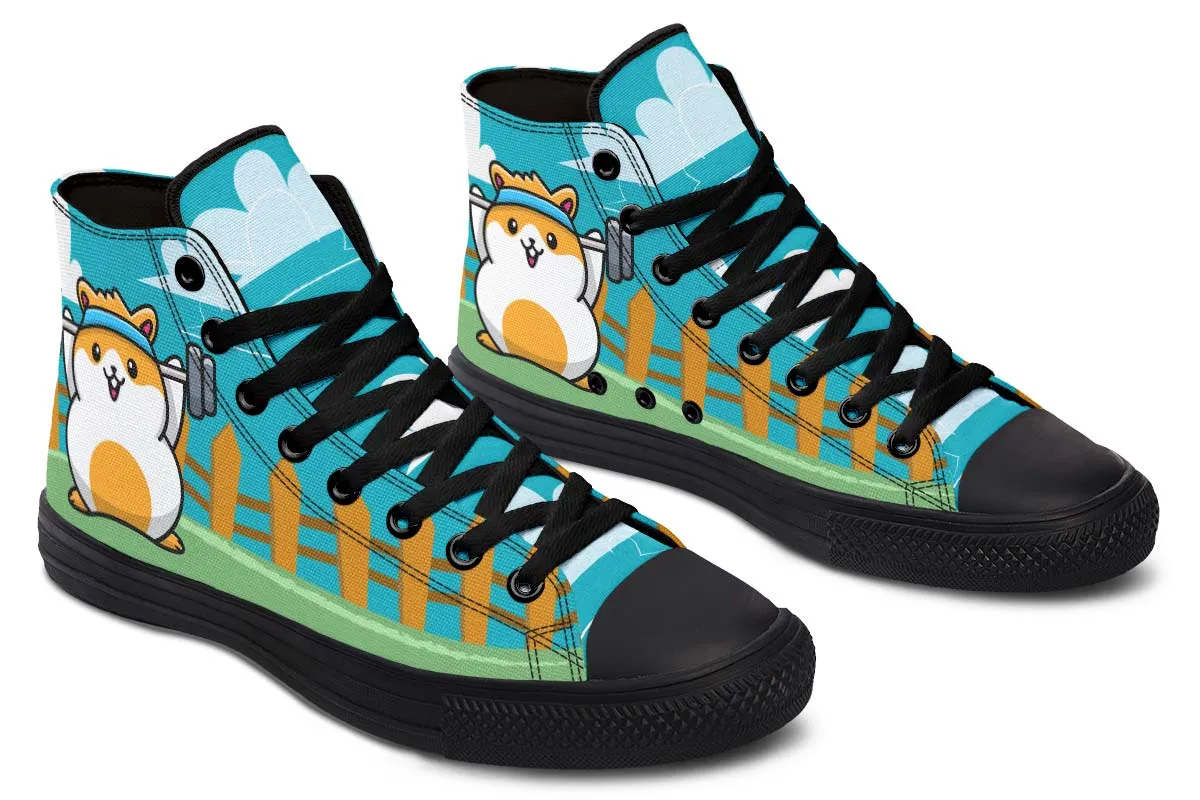 Cartoon Fit Hamster