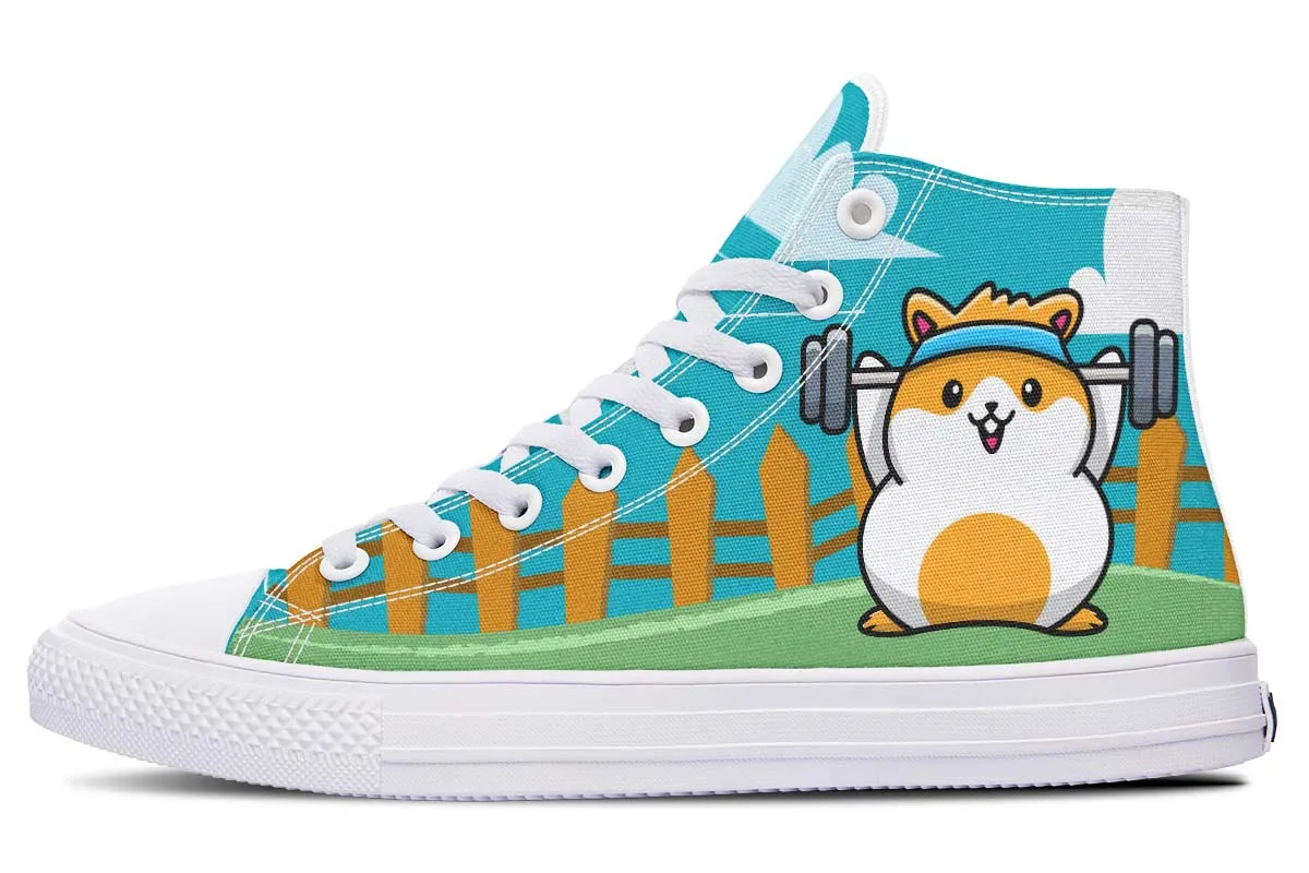 Cartoon Fit Hamster