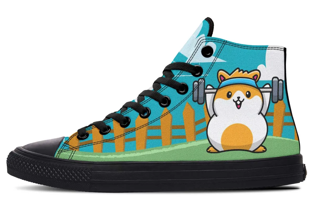 Cartoon Fit Hamster