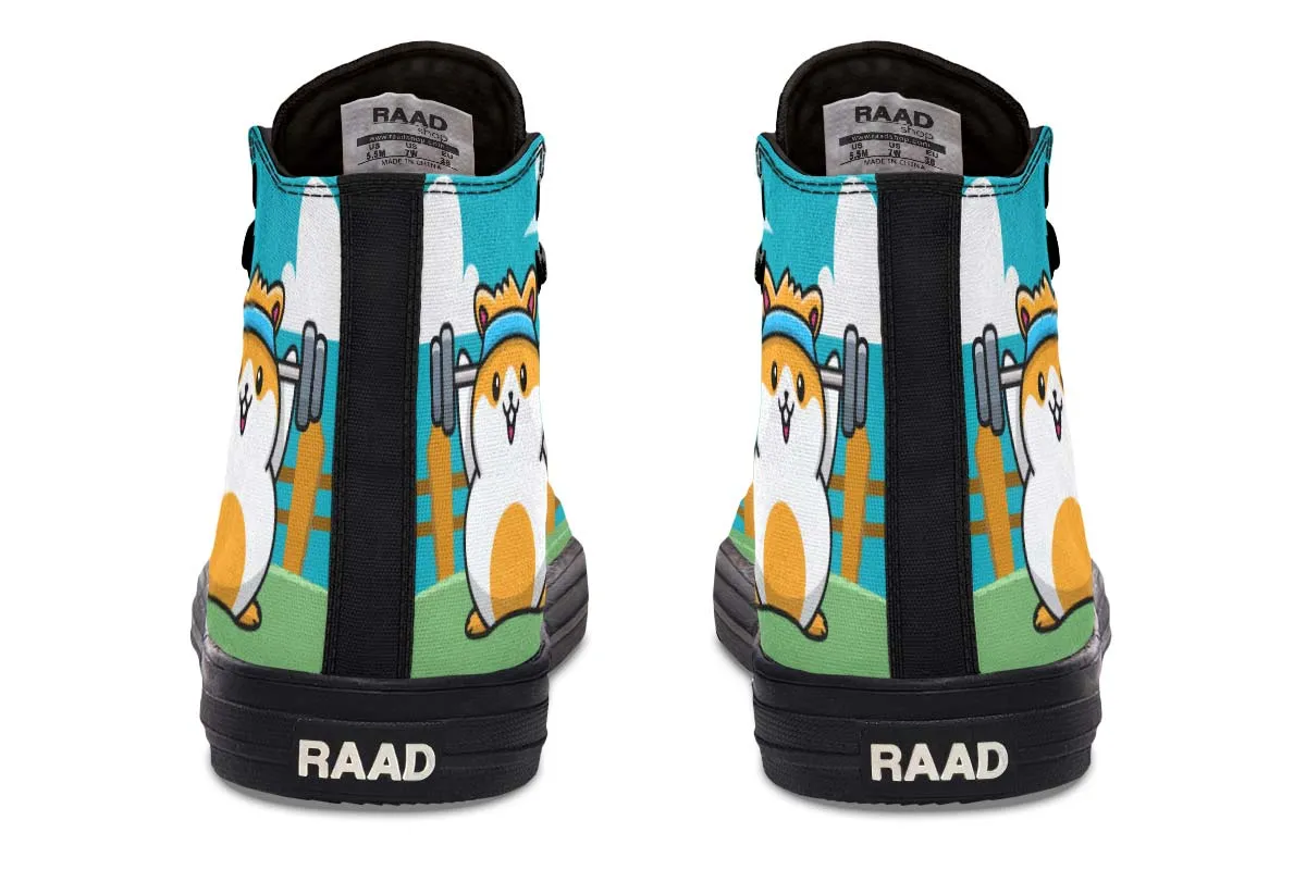 Cartoon Fit Hamster