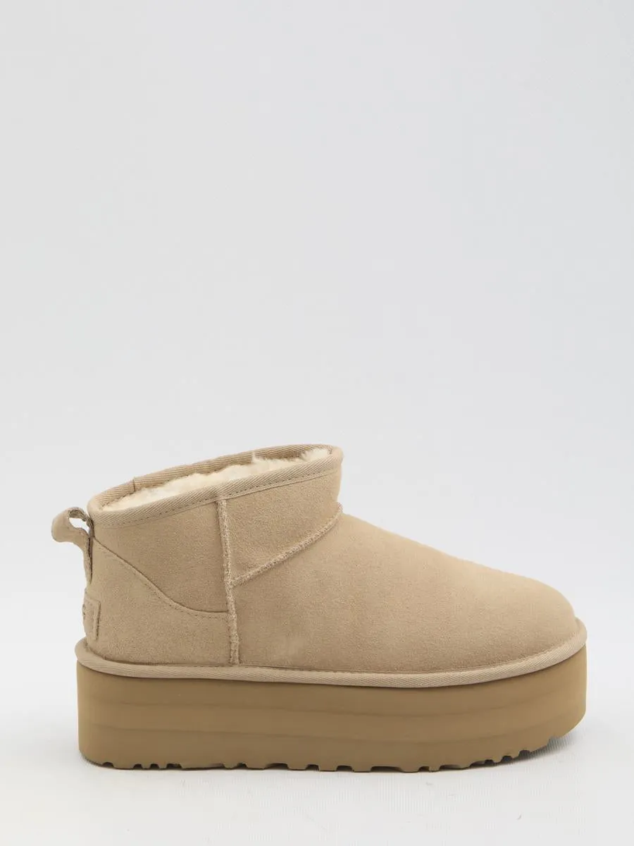 Classic Ultra Mini Platform Boots