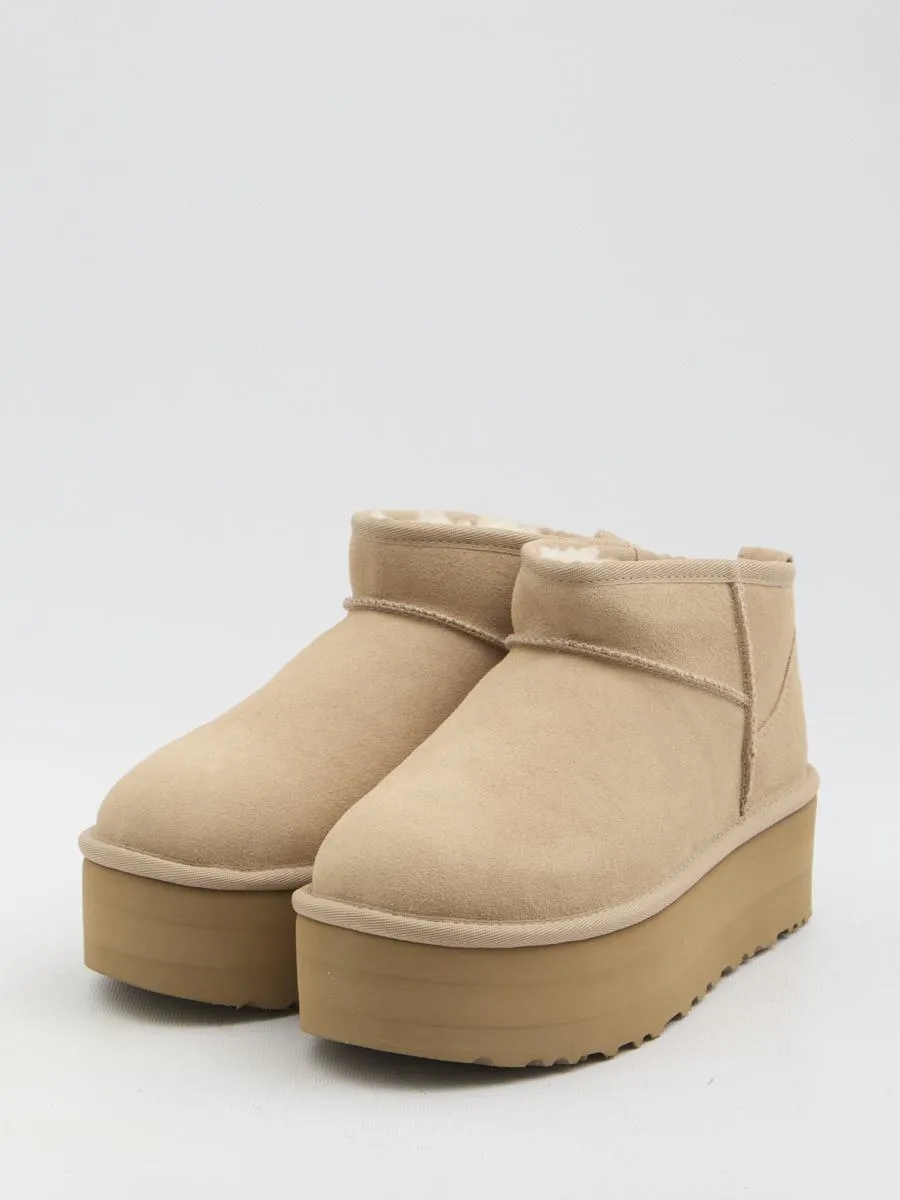 Classic Ultra Mini Platform Boots