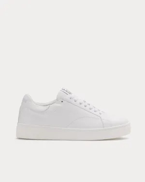 DDB0 Leather White Low Top Sneakers