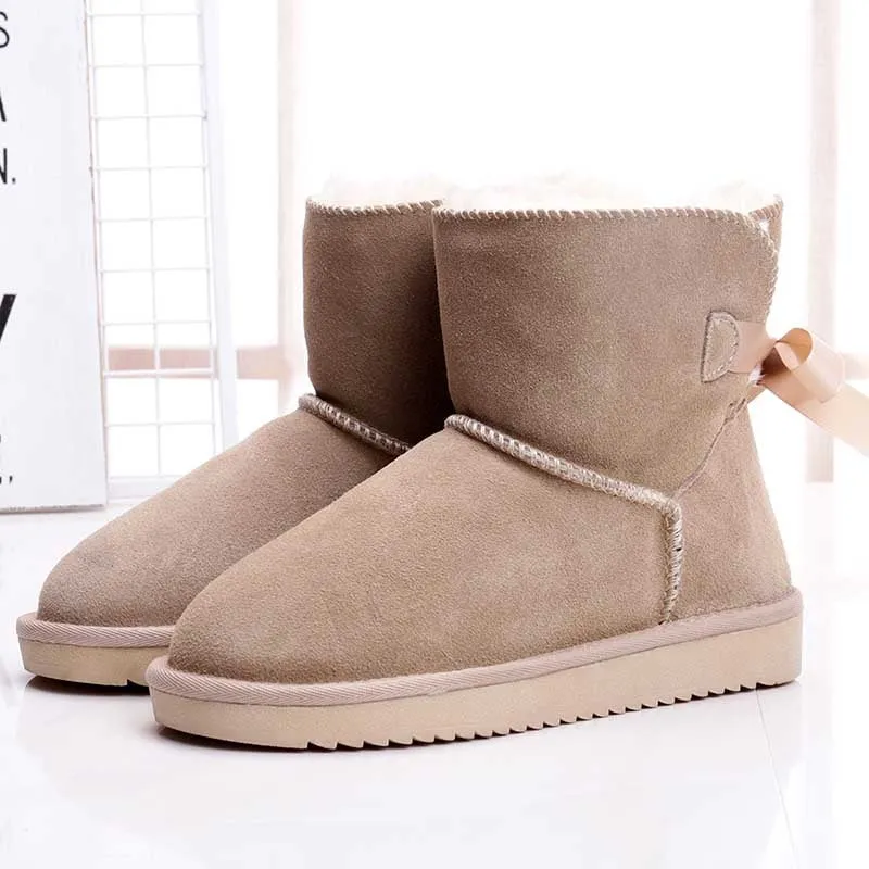 Dusty Pink Short Fur Boots