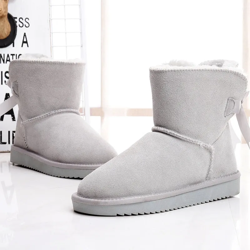 Dusty Pink Short Fur Boots