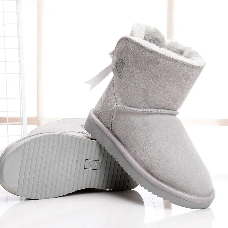 Dusty Pink Short Fur Boots