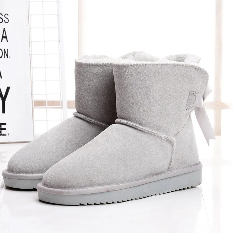 Dusty Pink Short Fur Boots