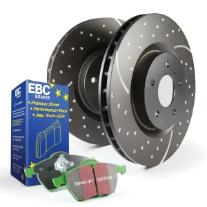 EBC Brakes S10KF1049 S10 Kits Greenstuff 2000 and GD Rotors