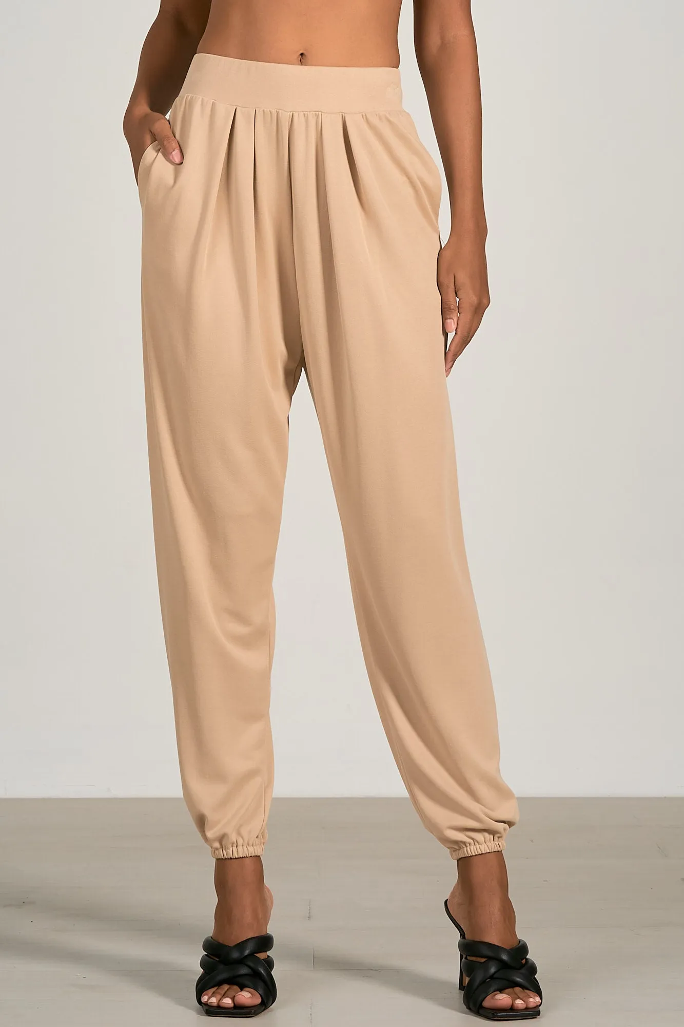 Elan Pleated Jogger Pants (colors available)