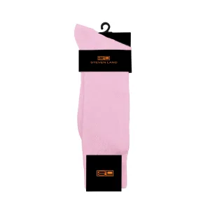 Everyday Basic Socks for Men | Various Texture | Pink