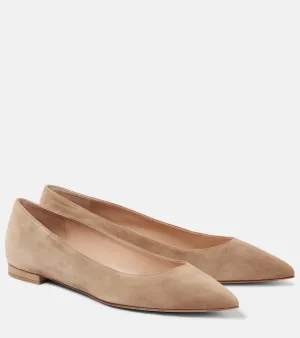 Gianvito Rossi Gianvito suede ballet flats