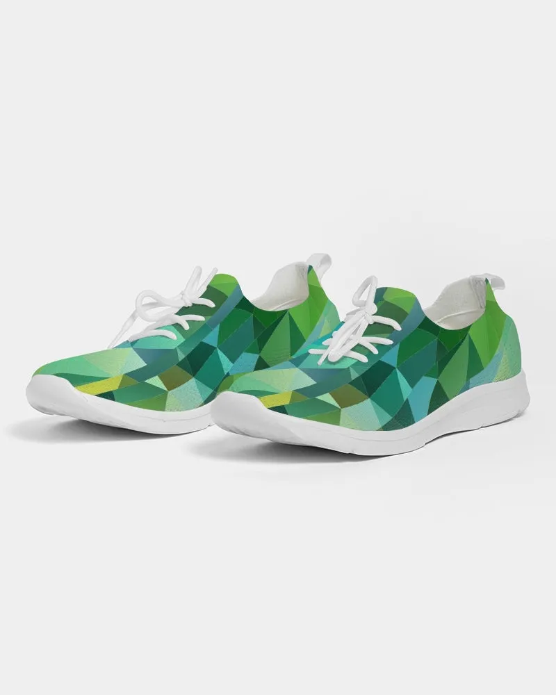 Green Line 101 Men's Lace Up Flyknit Shoe