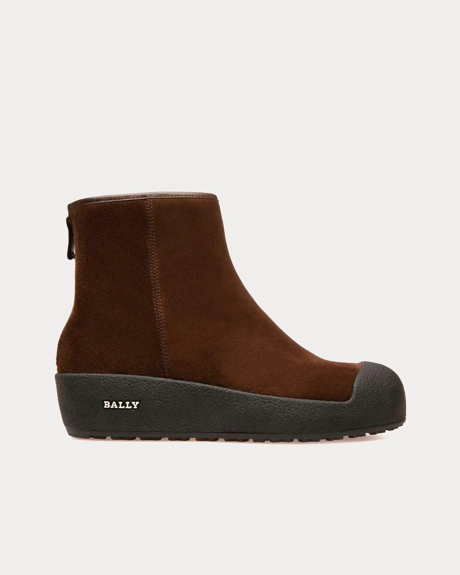 Guard Leather Brown Snow Boots