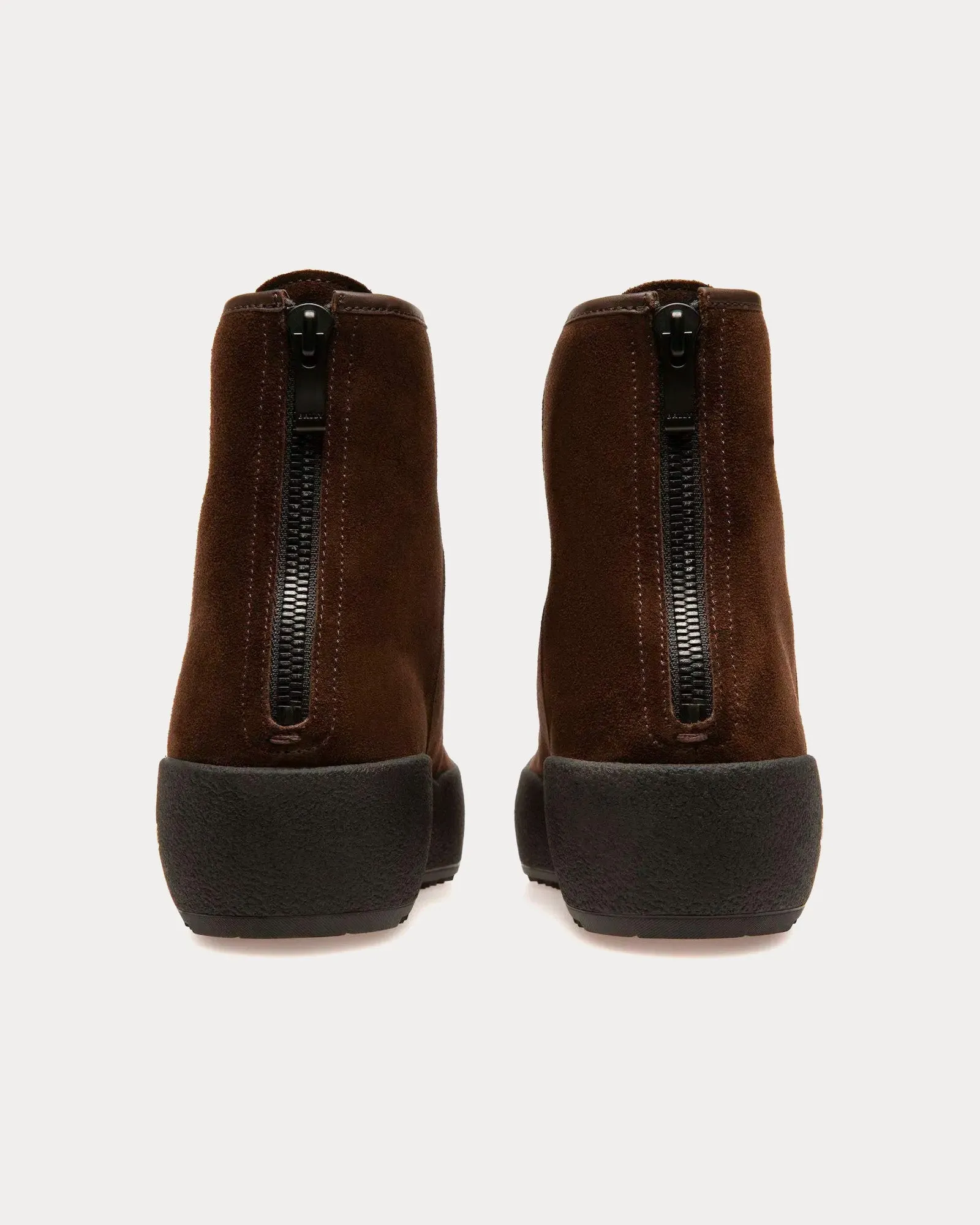 Guard Leather Brown Snow Boots