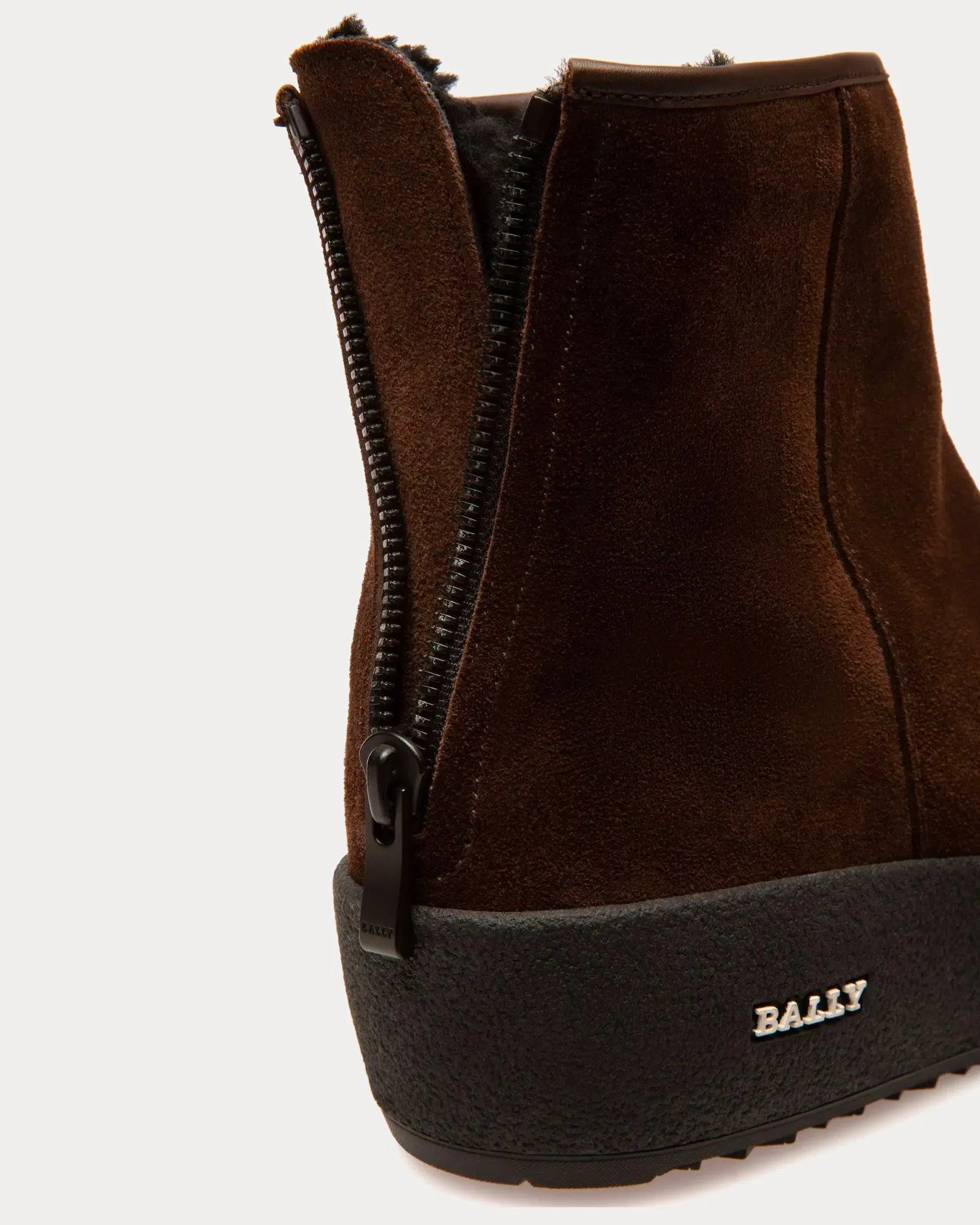 Guard Leather Brown Snow Boots