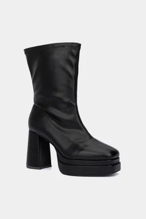 Harmoni Wide Width Platform Booties