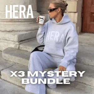 Hera Women's Mystery Bundle | 3 Items | Hoodies, Activewear, Tracksuits | Worth £205  | Overstock and Samples | Clearance Stock & Deals
