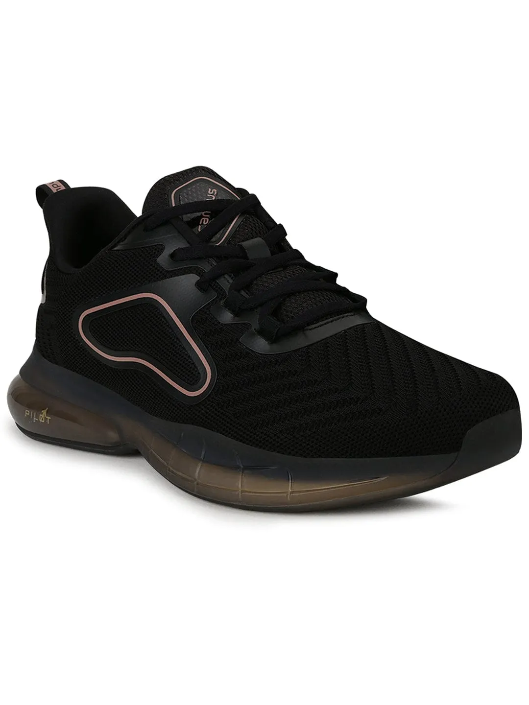 HIKE Black Men's Running Shoes