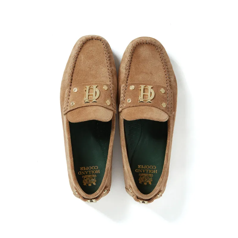 Holland Cooper Ladies Driving Loafer - Taupe
