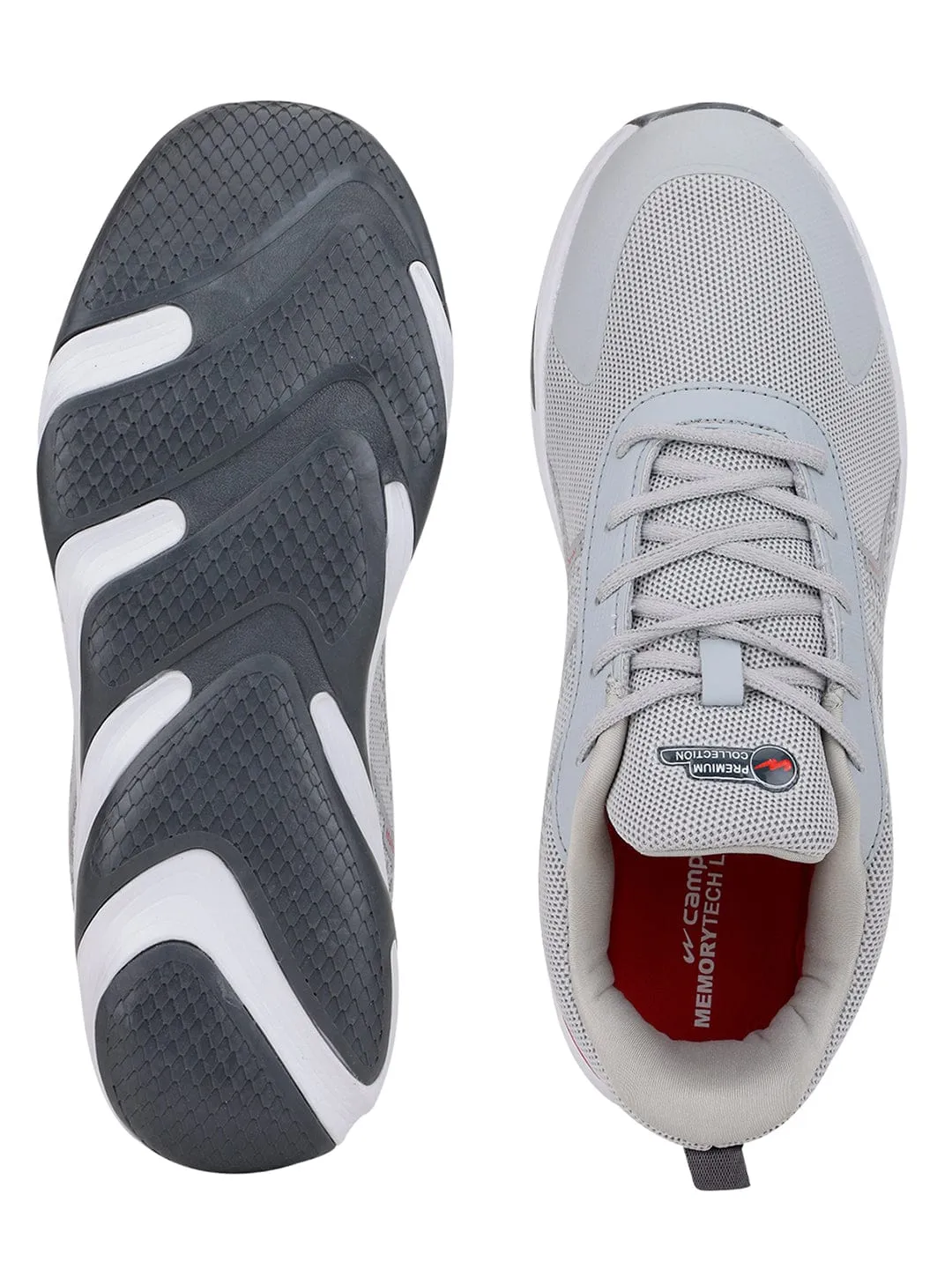 JACOB Grey Men's Running Shoes
