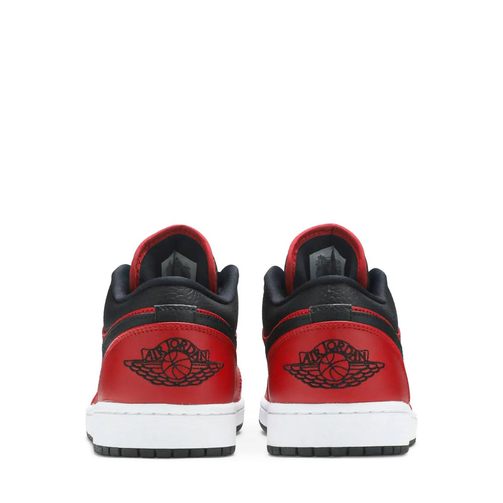 Jordan 1 Low Reverse Bred Pebbled Swoosh