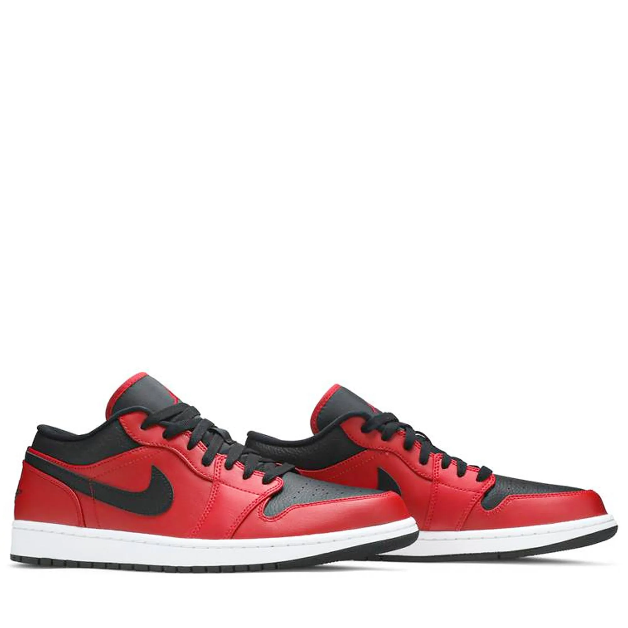 Jordan 1 Low Reverse Bred Pebbled Swoosh