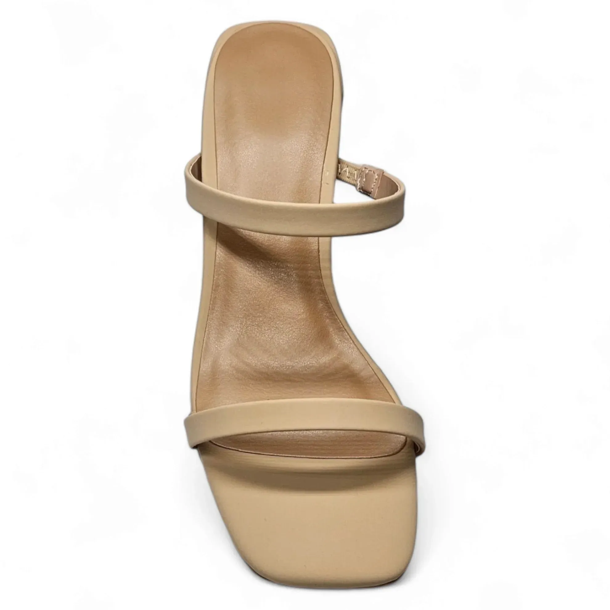 Kickback Classic Double Strap Block Heel