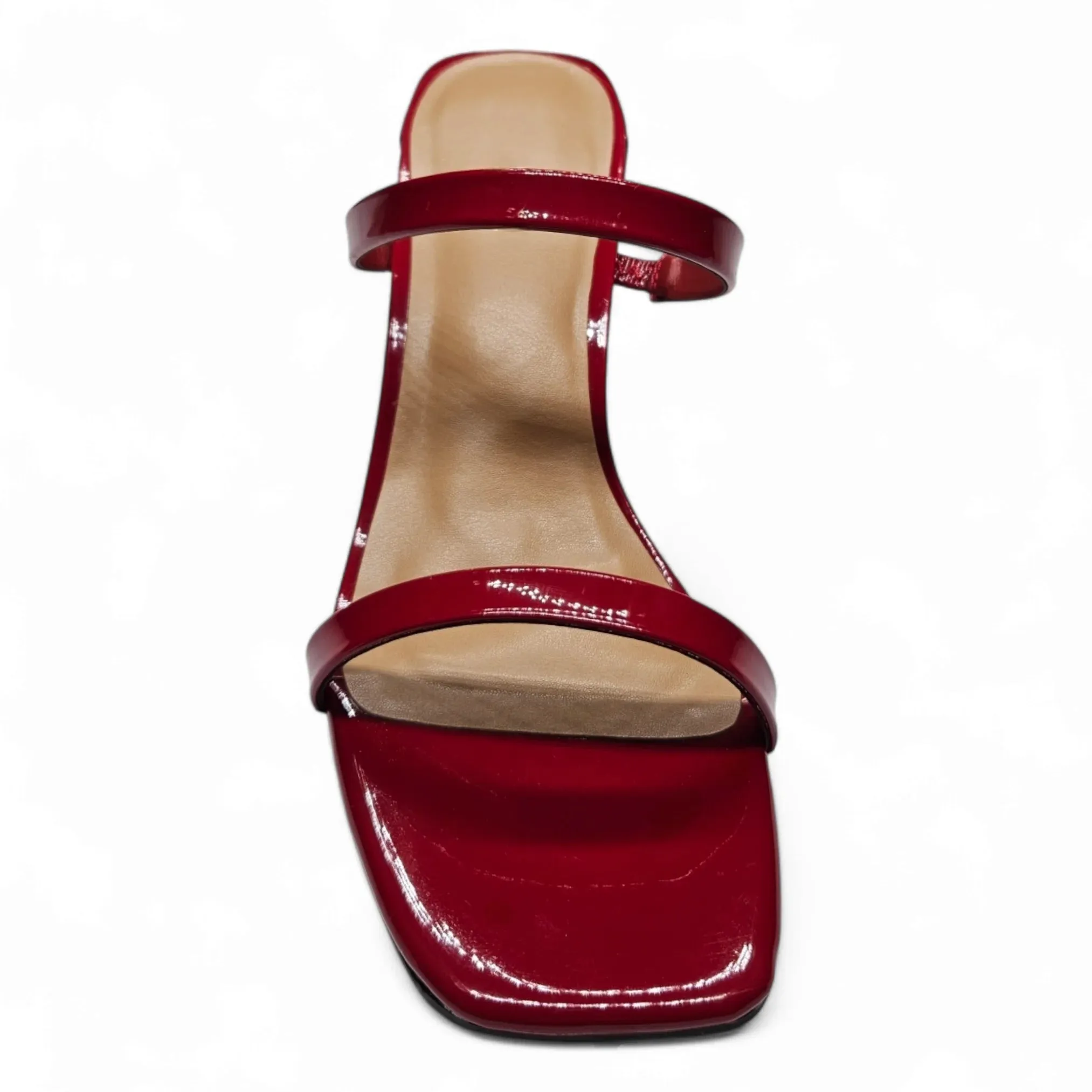 Kickback Classic Double Strap Block Heel