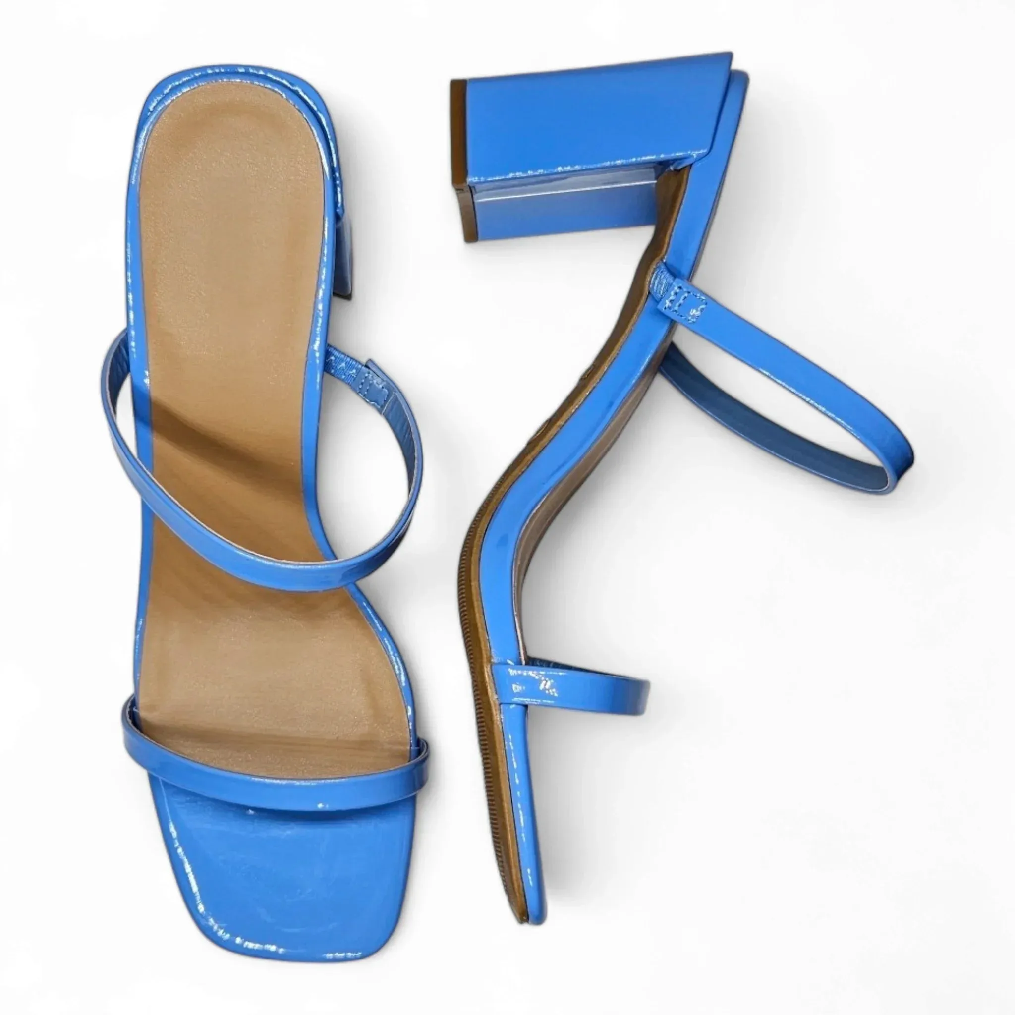 Kickback Classic Double Strap Block Heel