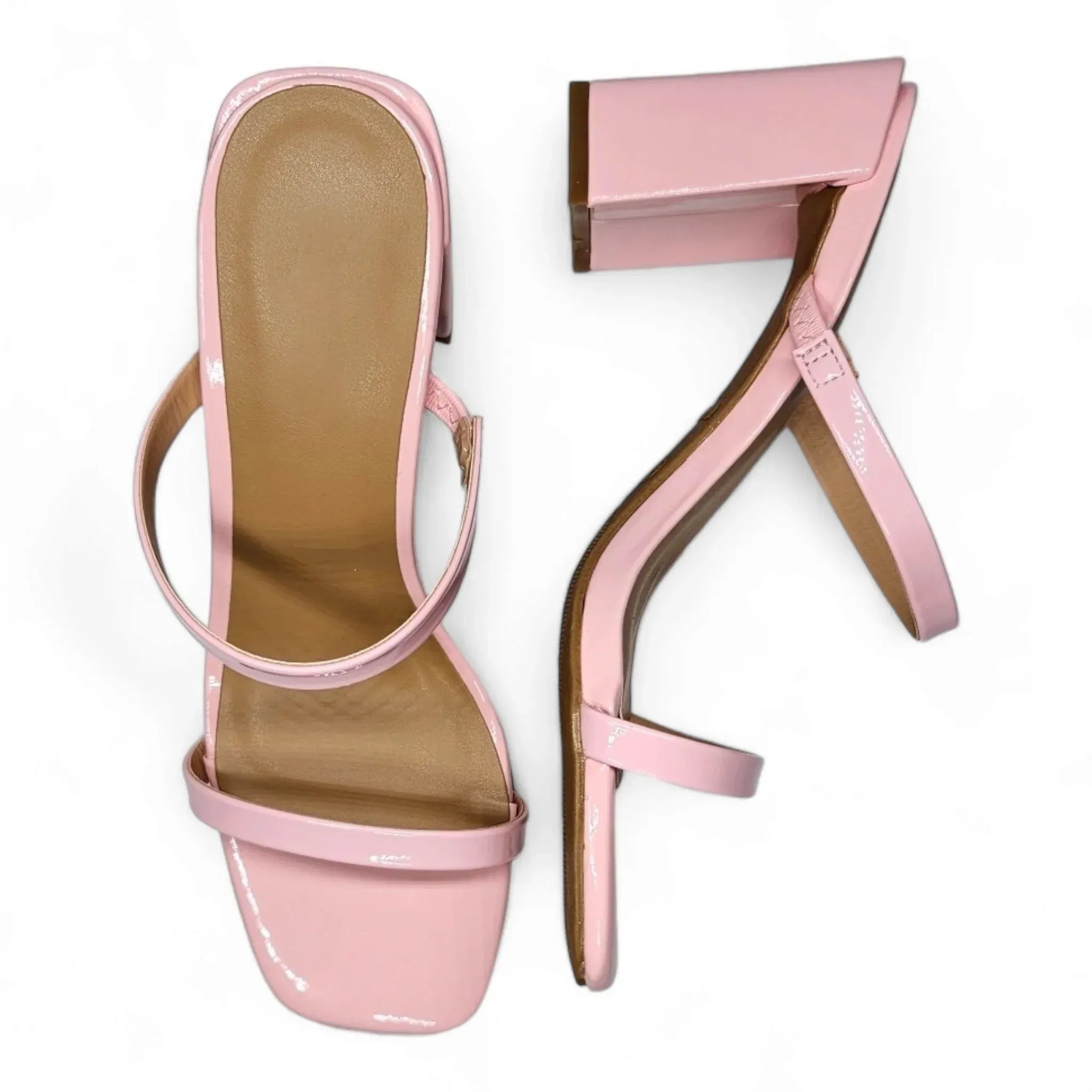 Kickback Classic Double Strap Block Heel