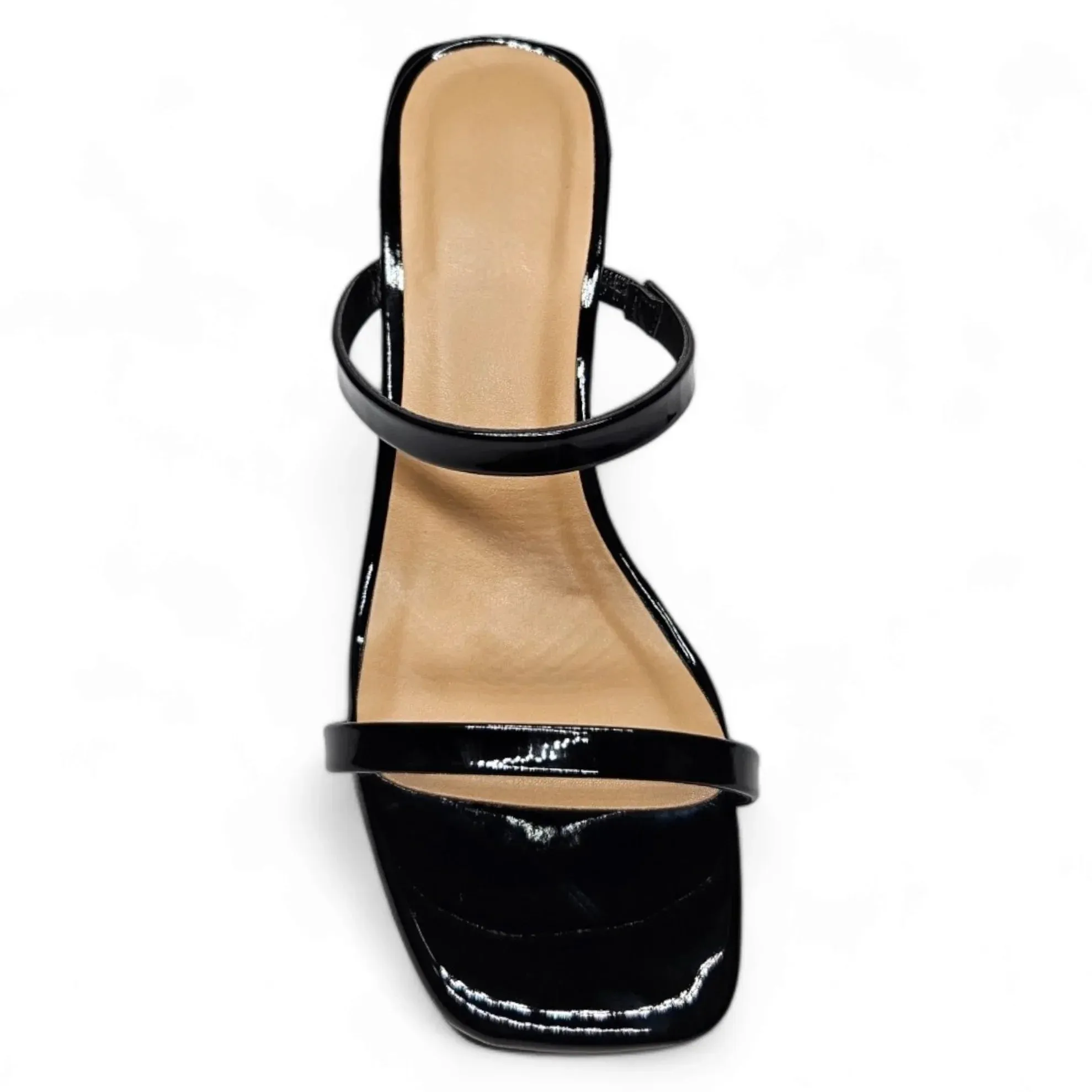 Kickback Classic Double Strap Block Heel